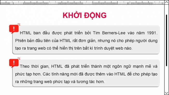 Giáo án điện tử Khoa học máy tính 12 chân trời Bài F8: Một số thuộc tính cơ bản của CSS