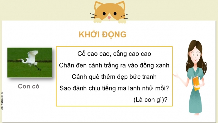 Giáo án điện tử Tiếng Việt 2 chân trời Bài 1: Viết chữ hoa L, Từ chỉ đặc điểm, Dấu chấm than