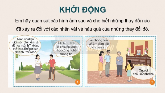 Giáo án điện tử Công dân 9 chân trời Bài 7: Thích ứng với thay đổi