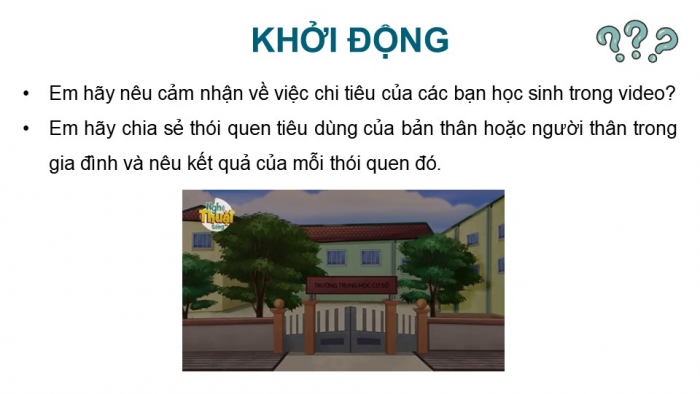 Giáo án điện tử Công dân 9 chân trời Bài 8: Tiêu dùng thông minh