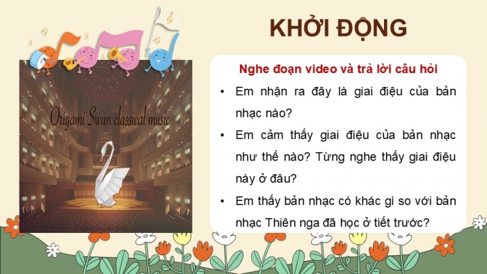 Giáo án điện tử Âm nhạc 5 cánh diều Tiết 15: Đọc nhạc Bài đọc nhạc số 2, Lí thuyết âm nhạc Nhịp 2/4