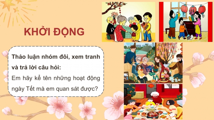 Giáo án PPT dạy thêm Tiếng Việt 5 chân trời bài 1: Bài đọc Tết nhớ thương. Luyện từ và câu Đại từ. Luyện tập viết báo cáo công việc