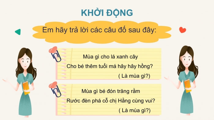 Giáo án điện tử Tiếng Việt 2 chân trời Bài 3: Đọc Dàn nhạc mùa hè