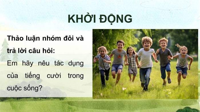 Giáo án PPT dạy thêm Tiếng Việt 5 chân trời bài 3: Bài đọc Nụ cười mang tên mùa xuân. Luyện từ và câu Đại từ xưng hô. Tìm ý, lập dàn ý cho bài văn kể chuyện sáng tạo