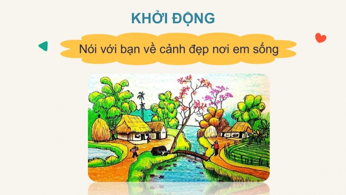 Giáo án điện tử Tiếng Việt 2 chân trời Bài 1: Đọc Quê mình đẹp nhất