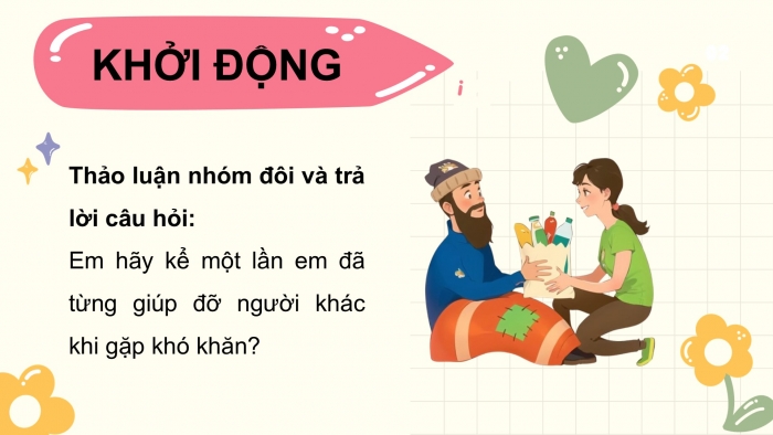 Giáo án PPT dạy thêm Tiếng Việt 5 chân trời bài 1: Bài đọc Tiếng rao đêm. Luyện tập về kết từ. Bài văn kể chuyện sáng tạo (tiếp theo)