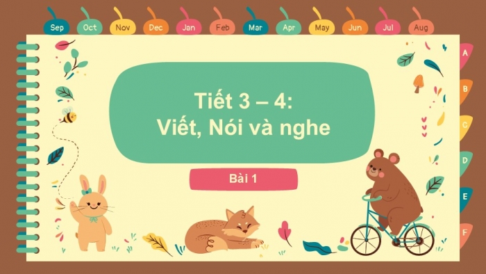 Giáo án điện tử tiếng Việt 2 kết nối Bài 1: Chữ hoa A, Những ngày hè của em