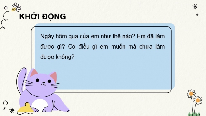 Giáo án điện tử tiếng Việt 2 kết nối Bài 2: Ngày hôm qua đâu rồi?