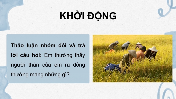 Giáo án PPT dạy thêm Tiếng Việt 5 chân trời bài 8: Bài đọc Từ những cánh đồng xanh. Mở rộng vốn từ Cộng đồng. Viết đoạn văn giới thiệu nhân vật trong phim hoạt hình