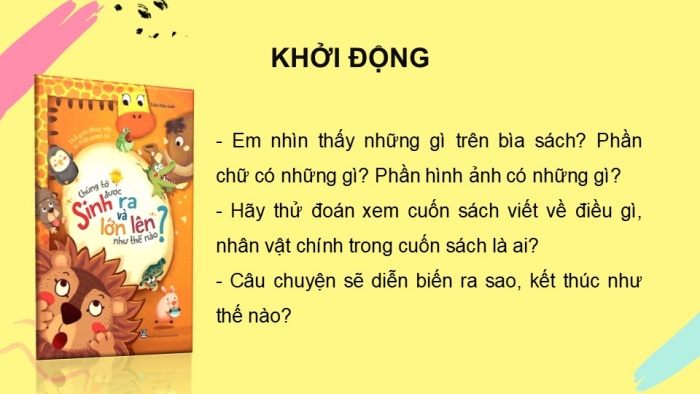 Giáo án điện tử tiếng Việt 2 kết nối Bài 15: Cuốn sách của em