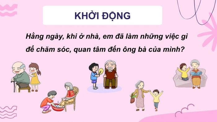 Giáo án điện tử Tiếng Việt 2 cánh diều Bài 13: Bà nội, bà ngoại