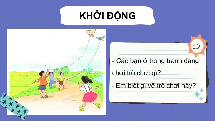 Giáo án điện tử tiếng Việt 2 kết nối Bài 21: Thả diều