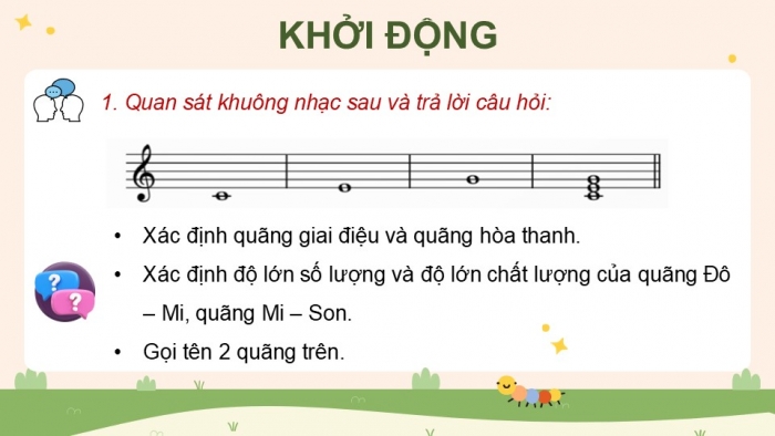 Giáo án điện tử Âm nhạc 9 chân trời Bài 10: Lí thuyết âm nhạc Sơ lược về hợp âm, Thường thức âm nhạc Một số nhạc cụ gõ trong ban nhạc nhẹ