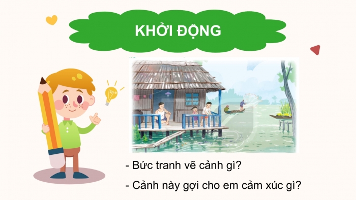 Giáo án điện tử Tiếng Việt 2 kết nối Bài 2: Mùa nước nổi