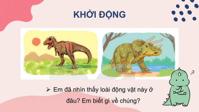 Giáo án điện tử Tiếng Việt 2 kết nối Bài 10: Khủng long