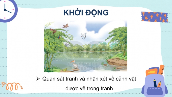 Giáo án điện tử Tiếng Việt 2 kết nối Bài 12: Bờ tre đón khách