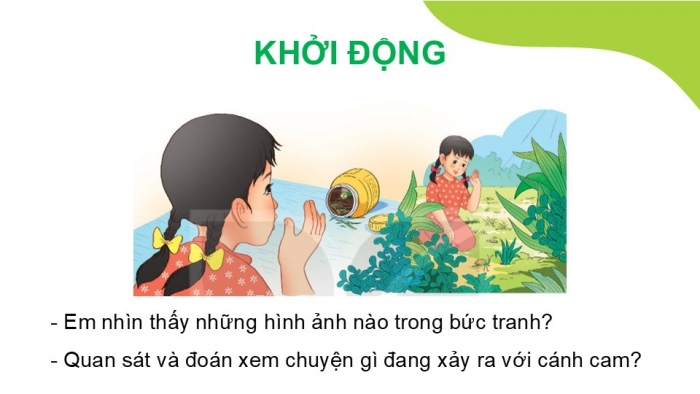 Giáo án điện tử Tiếng Việt 2 kết nối Bài 16: Tạm biệt cánh cam