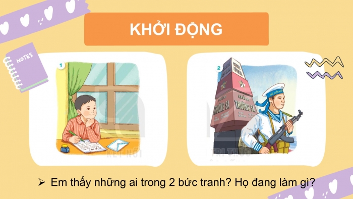 Giáo án điện tử Tiếng Việt 2 kết nối Bài 22: Thư gửi bố ngoài đảo