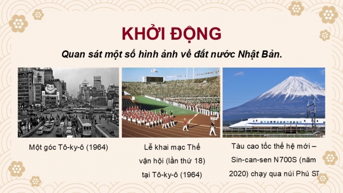 Giáo án điện tử chuyên đề Lịch sử 12 cánh diều CĐ 2 Phần I: Nhật Bản sau Chiến tranh thế giới thứ hai (1945 – 1973)