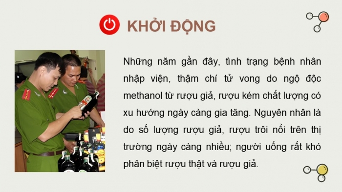 Giáo án điện tử KHTN 9 chân trời - Phân môn Hoá học Bài Ôn tập chủ đề 8