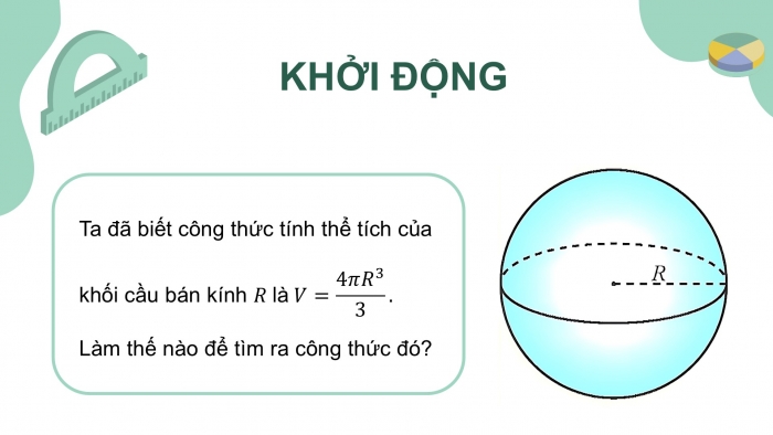 Giáo án điện tử Toán 12 chân trời Bài 3: Ứng dụng hình học của tích phân