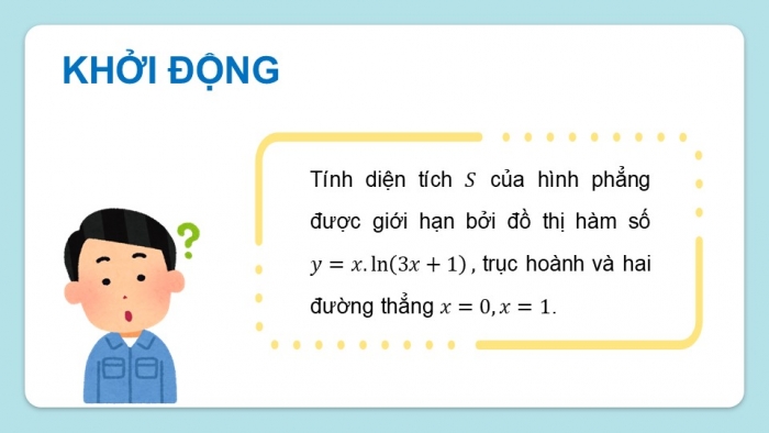 Giáo án điện tử Toán 12 cánh diều Bài tập cuối chương IV