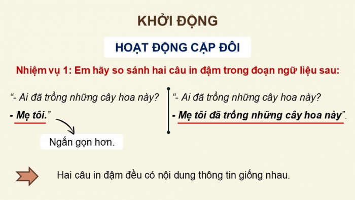 Giáo án điện tử Ngữ văn 9 chân trời Bài 7: Thực hành tiếng Việt