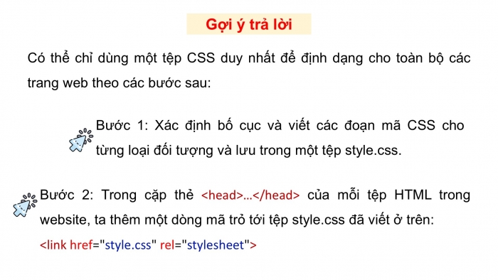 Giáo án điện tử Tin học ứng dụng 12 kết nối Bài 18: Thực hành tổng hợp thiết kế trang web