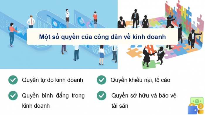 Giáo án điện tử Kinh tế pháp luật 12 kết nối Bài 8: Quyền và nghĩa vụ của công dân về kinh doanh và nộp thuế