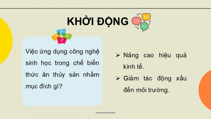 Giáo án điện tử Công nghệ 12 Lâm nghiệp Thủy sản Cánh diều Bài 17: Chế biến và bảo quản thức ăn thủy sản