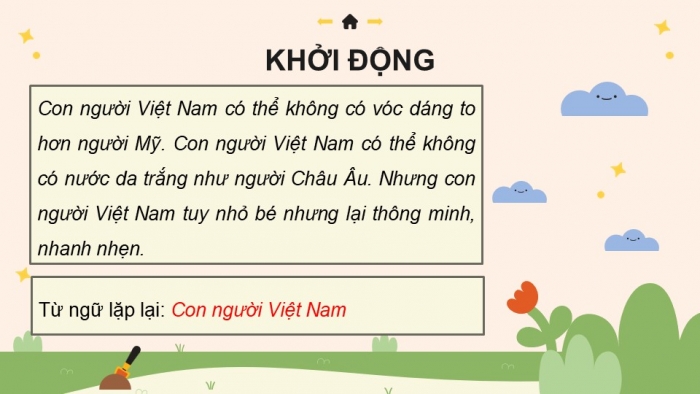 Giáo án điện tử Tiếng Việt 5 kết nối Bài 11: Liên kết câu bằng từ ngữ nối