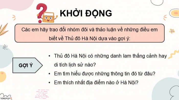 Giáo án điện tử Tiếng Việt 5 chân trời Bài 3: Ngàn lời sử xanh