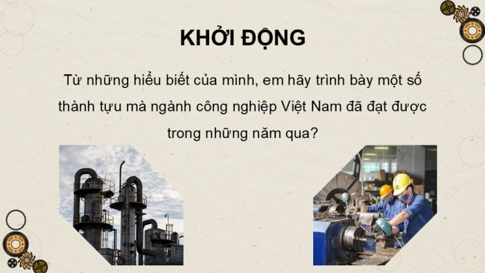 Giáo án điện tử Địa lí 12 kết nối Bài 18: Thực hành Vẽ biểu đồ, nhận xét và giải thích tình hình phát triển ngành công nghiệp