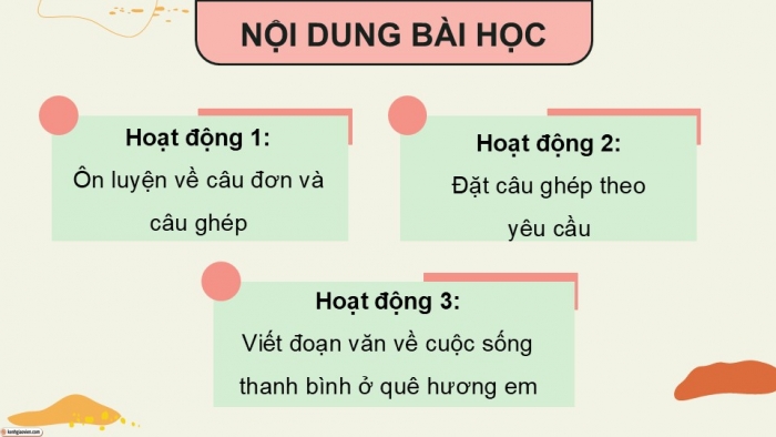 Giáo án điện tử Tiếng Việt 5 chân trời Bài Ôn tập giữa học kì II (Tiết 2)