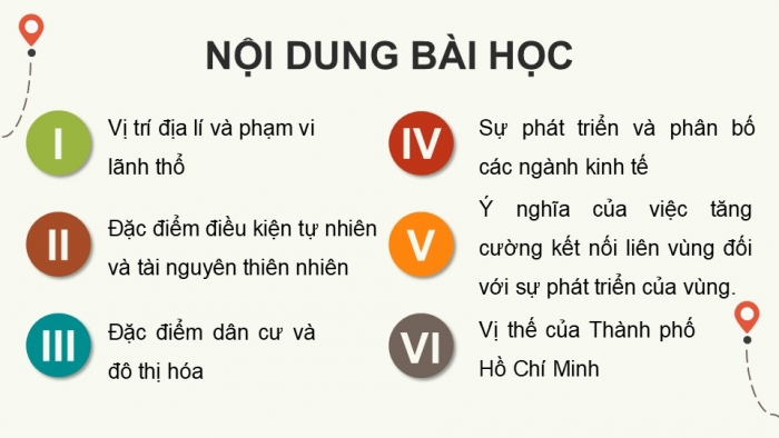 Giáo án điện tử Địa lí 9 chân trời Bài 19: Vùng Đông Nam Bộ (P2)