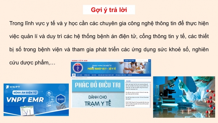 Giáo án điện tử Khoa học máy tính 12 cánh diều Bài 3: Dự án nhỏ Tìm hiểu thông tin tuyển sinh và hướng nghiệp về lĩnh vực đào tạo 