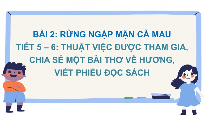 Giáo án điện tử Tiếng Việt 2 chân trời Bài 2: Luyện tập thuật việc được tham gia (tiếp theo)