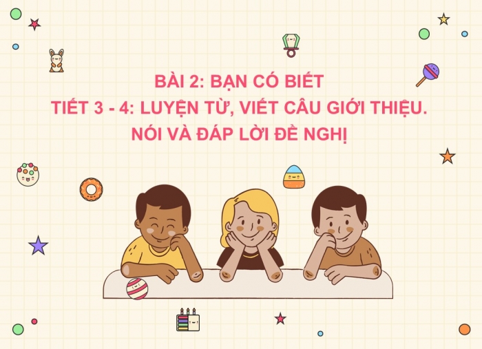 Giáo án điện tử Tiếng Việt 2 chân trời Bài 2: Mở rộng vốn từ Trái Đất, Nói và đáp lời không đồng ý, lời đề nghị