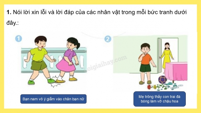 Giáo án điện tử Tiếng Việt 2 cánh diều Bài 6: Viết về một lần mắc lỗi