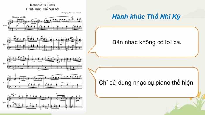 Giáo án điện tử Âm nhạc 9 chân trời Bài 8: Thường thức âm nhạc Một số thể loại nhạc đàn, Nghe nhạc Tình yêu của biển