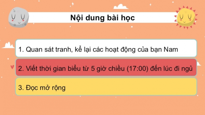 Giáo án điện tử tiếng Việt 2 kết nối Bài 10: Viết thời gian biểu, Đọc mở rộng