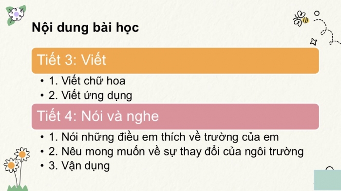 Giáo án điện tử tiếng Việt 2 kết nối Bài 11: Chữ hoa Đ, Ngôi trường của em