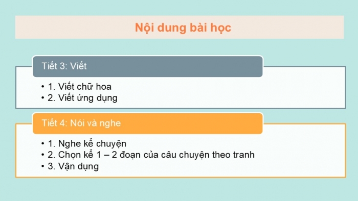 Giáo án điện tử tiếng Việt 2 kết nối Bài 13: Chữ hoa E Ê, Kể chuyện Bữa ăn trưa