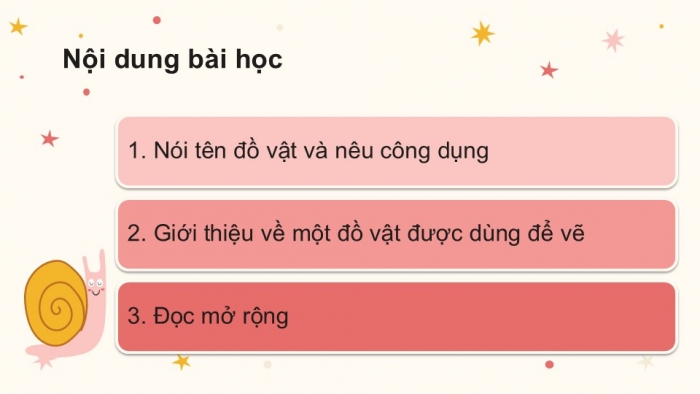 Giáo án điện tử tiếng Việt 2 kết nối Bài 14: Viết đoạn văn giới thiệu một đồ vật, Đọc mở rộng