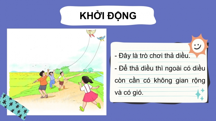 Giáo án điện tử tiếng Việt 2 kết nối Bài 21: Thả diều