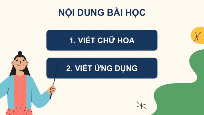 Giáo án điện tử tiếng Việt 2 kết nối Bài 23: Chữ hoa M