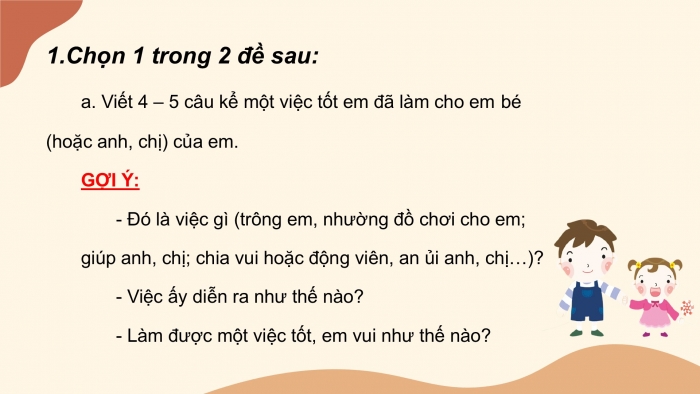 Giáo án điện tử Tiếng Việt 2 cánh diều Bài 17: Chúng tôi là anh chị em, Em đã biết những gì, làm được những gì?