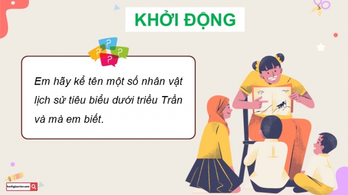 Giáo án điện tử Lịch sử và Địa lí 5 chân trời Bài 10: Triều Trần và kháng chiến chống Mông - Nguyên