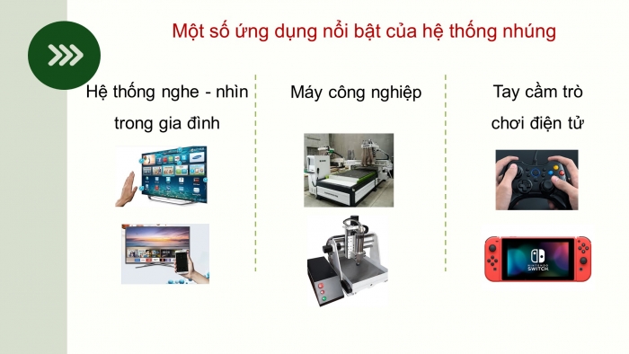 Giáo án điện tử chuyên đề Công nghệ 12 Điện - Điện tử Kết nối Bài 4: Đặc điểm và các nội dung liên quan trong một dự án nghiên cứu thuộc lĩnh vực hệ thống nhúng