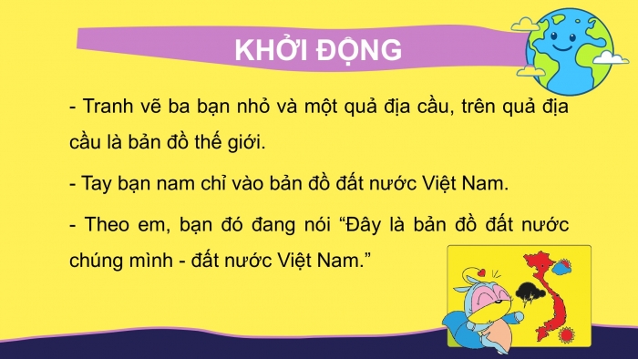 Giáo án điện tử Tiếng Việt 2 kết nối Bài 25: Đất nước chúng mình